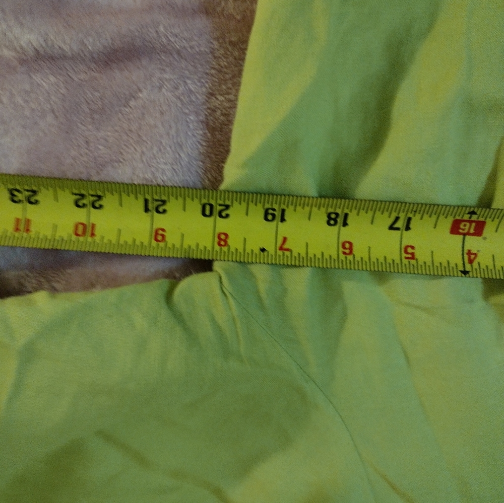 Ruby Rd. Women's 14 Lime Chartreuse Green Linen B… - image 3